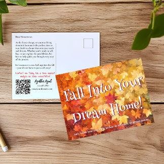 Carte Postale Automne Automne Marketing immobilier