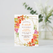 Carte Postale Automne automne récolte fête d'anniversaire (Debout devant)