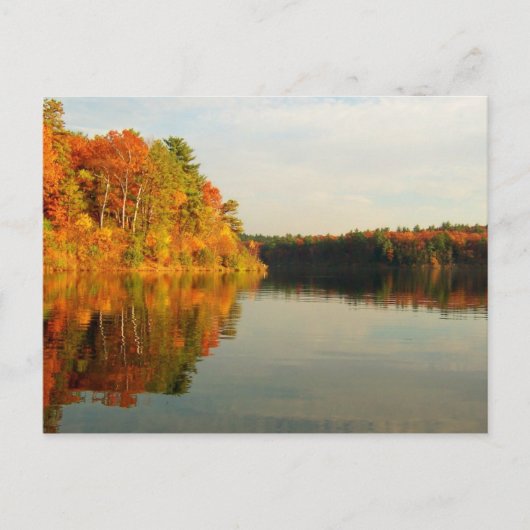 Carte Postale Automne chez Walden (Devant)