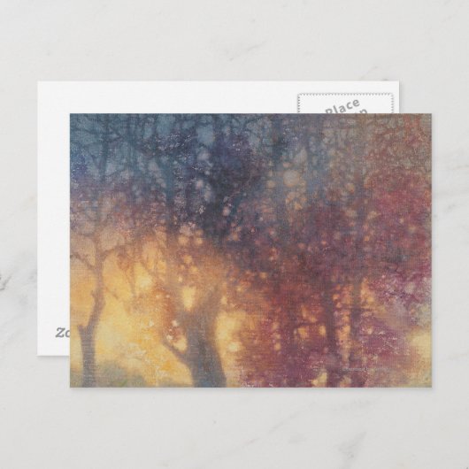 Carte Postale Automne coloré (Devant / Derrière)