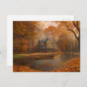 Carte Postale Automne Couleurs de l'Ontario (Devant / Derrière)