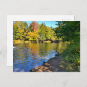 Carte Postale Automne dans le Michigan (Devant / Derrière)