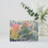 Carte Postale Automne dans les Adirondacks (Debout devant)