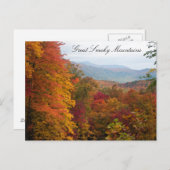 Carte Postale Automne dans les montagnes (Devant / Derrière)