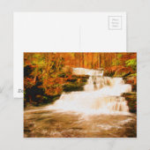 Carte Postale Automne dans les Poconos (Devant / Derrière)