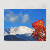 Carte Postale Automne dans les Rocheuses colorées (Devant)