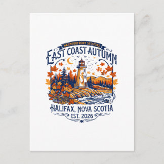 Carte Postale Automne de la côte est Halifax Nouvelle-Écosse