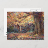 Carte Postale Automne d'or (Devant / Derrière)