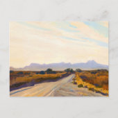 Carte Postale Automne du désert par Maynard Dixon (Devant)