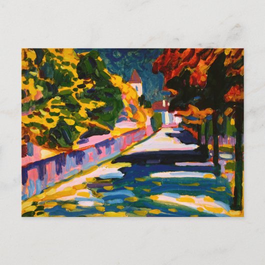 Carte Postale Automne en Bavière par Wassily Kandinsky (Devant)