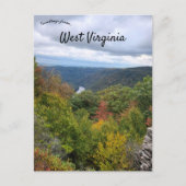 Carte Postale Automne en Virginie-Occidentale (Devant)