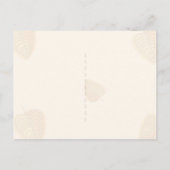 Carte Postale Automne Ferme Colorée Feuilles d'automne sur Burla (Dos)