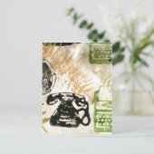 Carte Postale Automne fonctionnant (Debout devant)