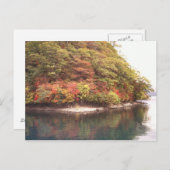 Carte Postale Automne, Lac Toya, Hokkaido (Devant / Derrière)