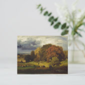 Carte Postale Automne Oaks George Inness Imprimer (Debout devant)