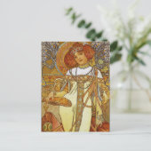 Carte Postale "Automne" par Alphonse [Alfons] Mucha (Debout devant)