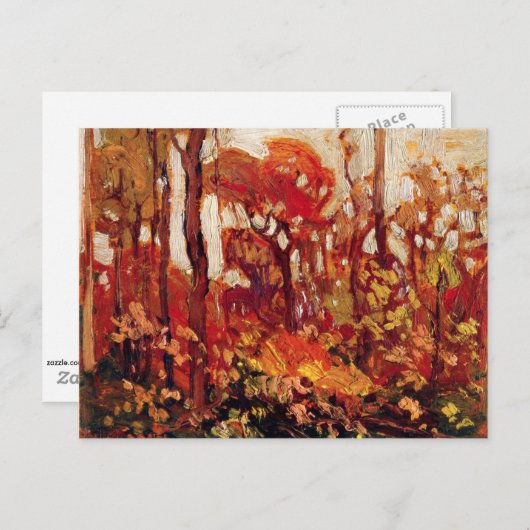 Carte Postale Automne, Parc Algonquin (Devant / Derrière)