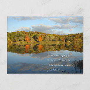Carte Postale Automne Plaisirs