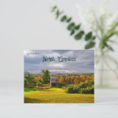 Carte Postale Automne Près De Mt Airy North Carolina (Debout devant)