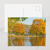 Carte postale Automne - Royaume-Uni (Devant / Derrière)