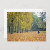 Carte postale Automne - Royaume-Uni (Devant / Derrière)