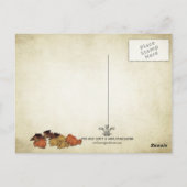 Carte postale Automne Saison (Dos)