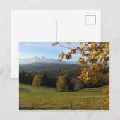 Carte Postale Automne sur Spisz Poster (Devant / Derrière)