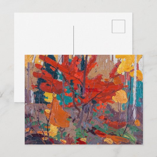 Carte Postale Automne | Tom Thomson | (Devant / Derrière)