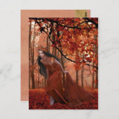 Carte postale Automne Tryst (Devant / Derrière)