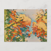Carte Postale Automne Ukiyo-e (Devant)