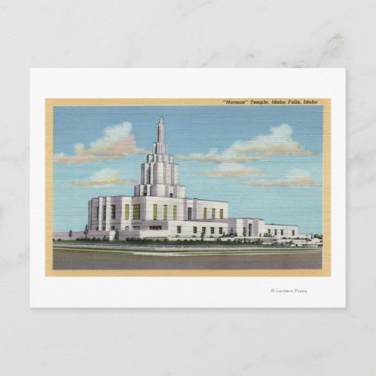 Carte Postale Automnes de l'Idaho, identification - vue de (Devant)
