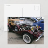 Carte Postale Automobile Ancienne (Devant / Derrière)