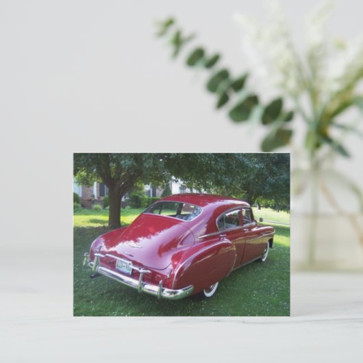 Carte postale automobile classique (Debout devant)