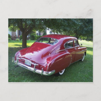 Carte postale automobile classique