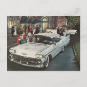 Carte postale automobile classique (Devant)