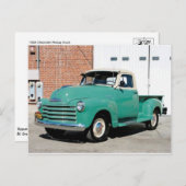 Carte postale automobile classique (Devant / Derrière)