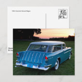 Carte postale automobile classique (Devant / Derrière)