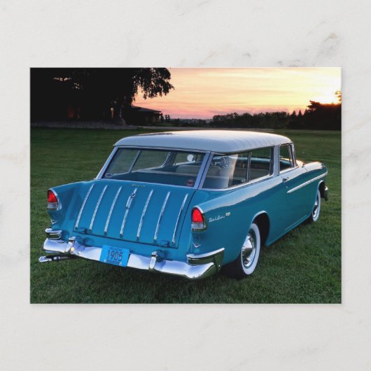 Carte postale automobile classique (Devant)