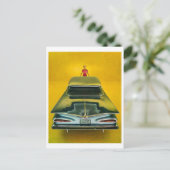 Carte postale automobile classique (Debout devant)