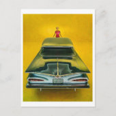 Carte postale automobile classique (Devant)