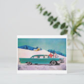Carte postale automobile classique (Debout devant)
