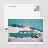 Carte postale automobile classique (Devant / Derrière)