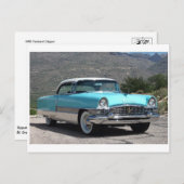 Carte postale automobile classique (Devant / Derrière)