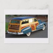 Carte postale automobile classique (Devant)