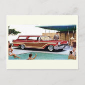 Carte postale automobile classique (Devant)