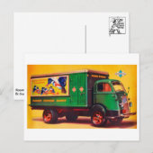 Carte postale automobile classique (Devant / Derrière)