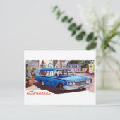 Carte postale automobile classique (Debout devant)