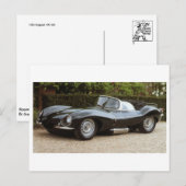 Carte postale automobile classique (Devant / Derrière)