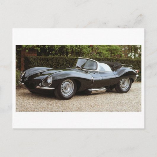 Carte postale automobile classique (Devant)