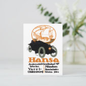 Carte Postale Automobile Hansa 1914 (Debout devant)